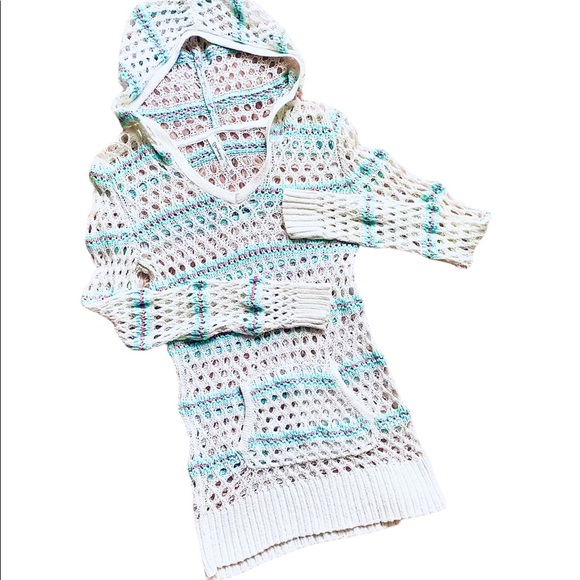 Beach Hooded Knitted Sweater - Picture 5 of 12